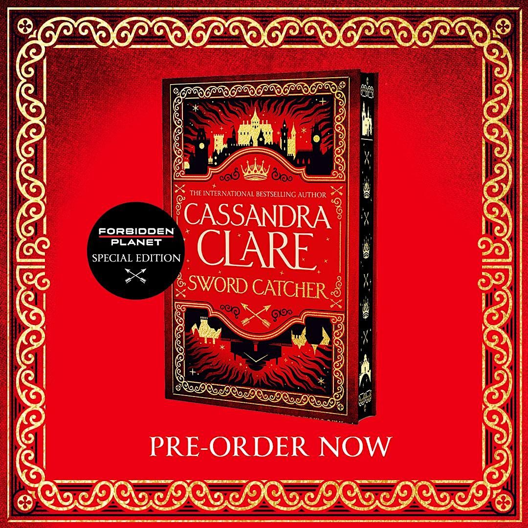 MCM October Signing - Cassandra Clare Pre-Order of Sword Catcher