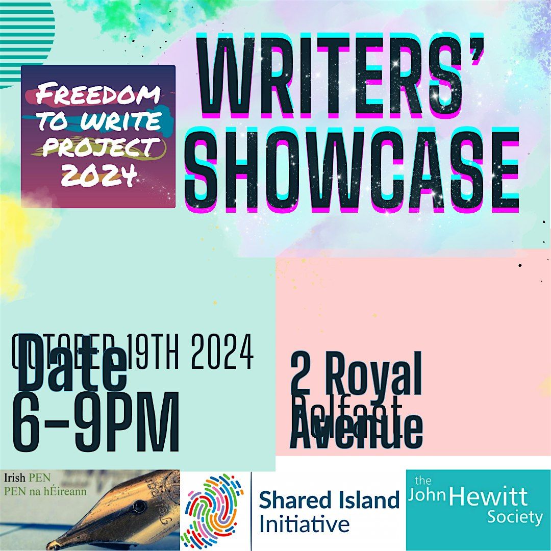 FREEDOM TO WRITE PROJECT 2024 - WRITERS' SHOWCASE