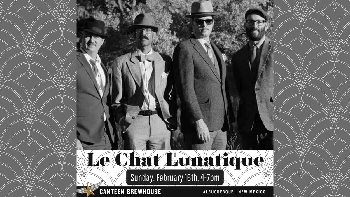 Le Chat Lunatique live at the Brewhouse