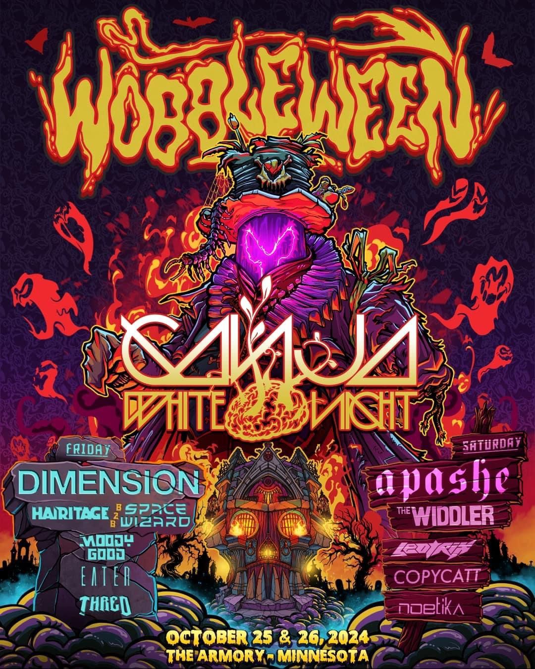 Ganja White Night: Wobbleween - LIVE at The Armory!