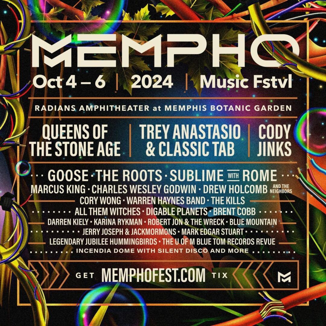 Mempho Music Festival (Sunday) with Queens Of The Stone Age, Sublime with Rome, Drew Holcomb & The Neighbors, and more