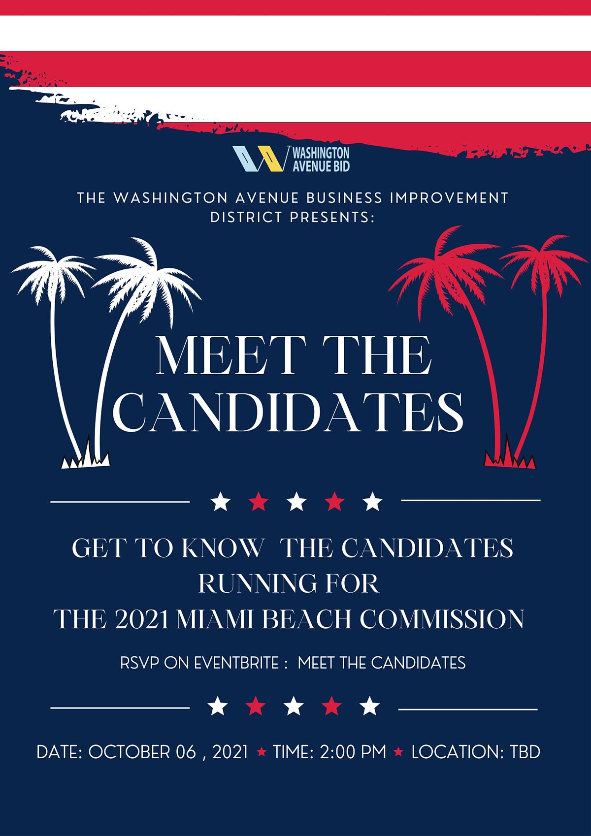 Meet The Candidates Miami Beach Commission, 560 Washington Ave, Miami