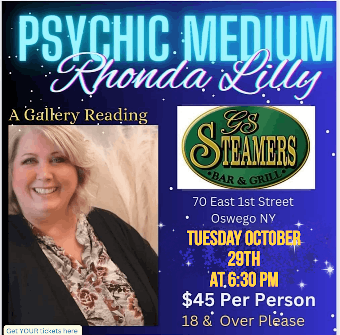 Psychic Medium Rhonda Lilly @ GS Steamers