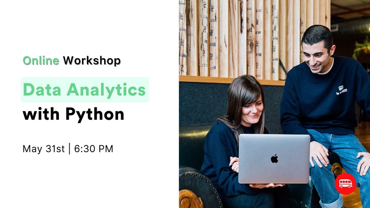 Online workshop: Begin your journey in Data Analytics with Python