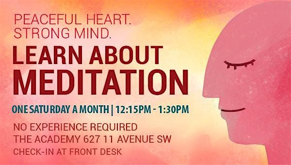 Learn Meditation (RSVP required)