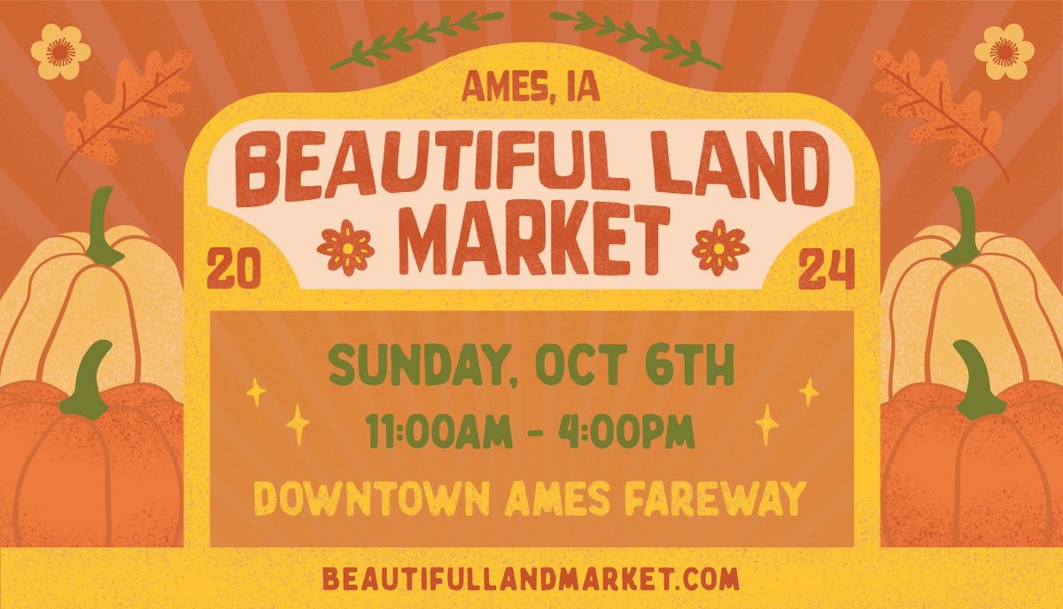 Beautiful Land Pop-Up Market - October 6th