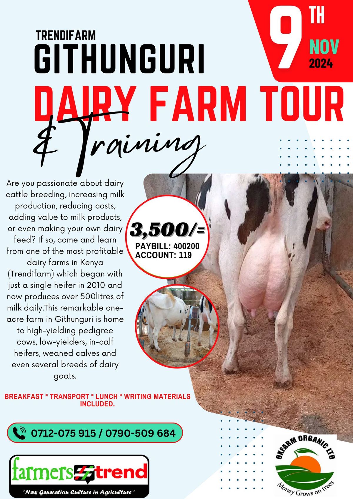 Dairy Farm Tour & Training