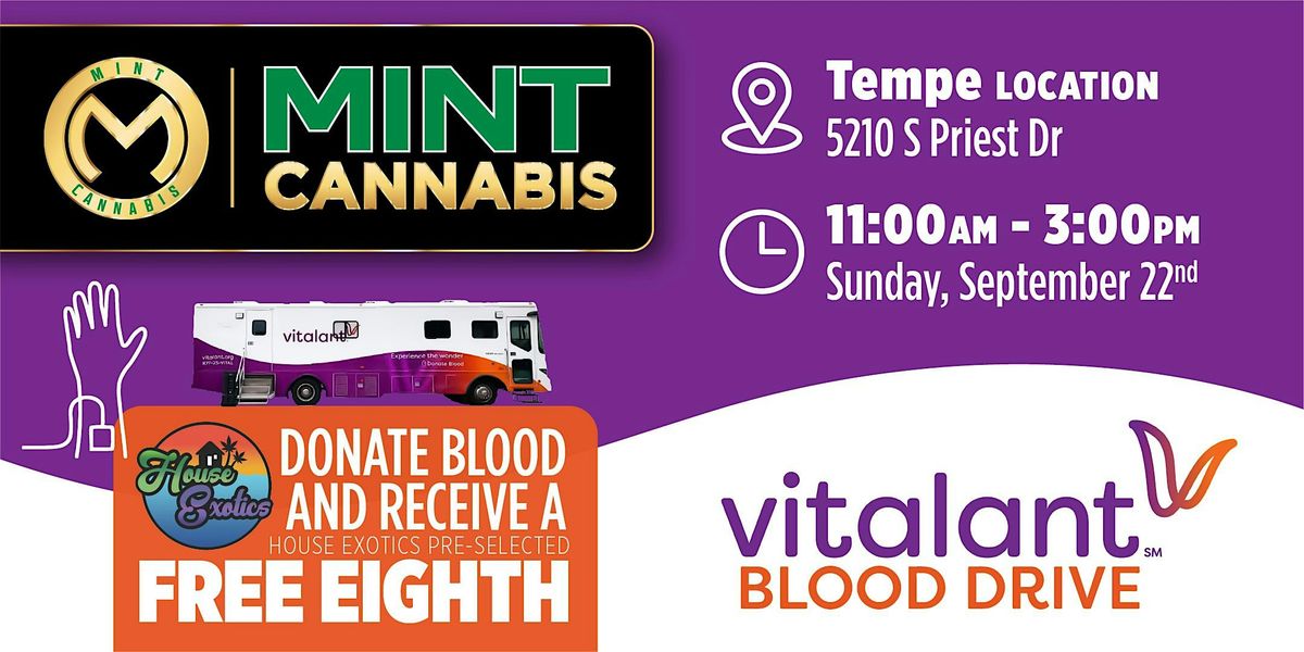 Donate, Save Lives and Receive a Free Eighth