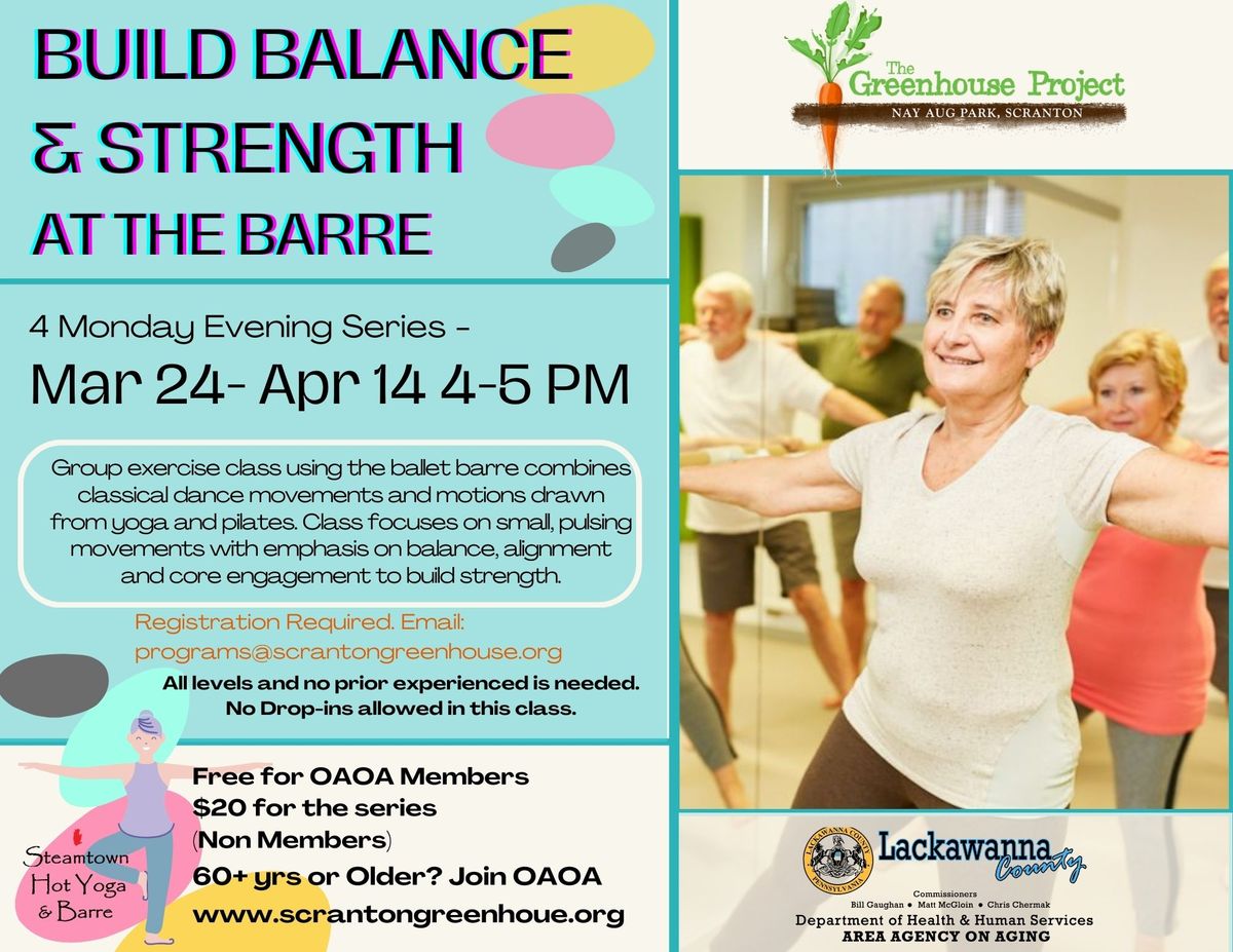 FULL CLASS - Build Balance and Strength- At The Barre- 