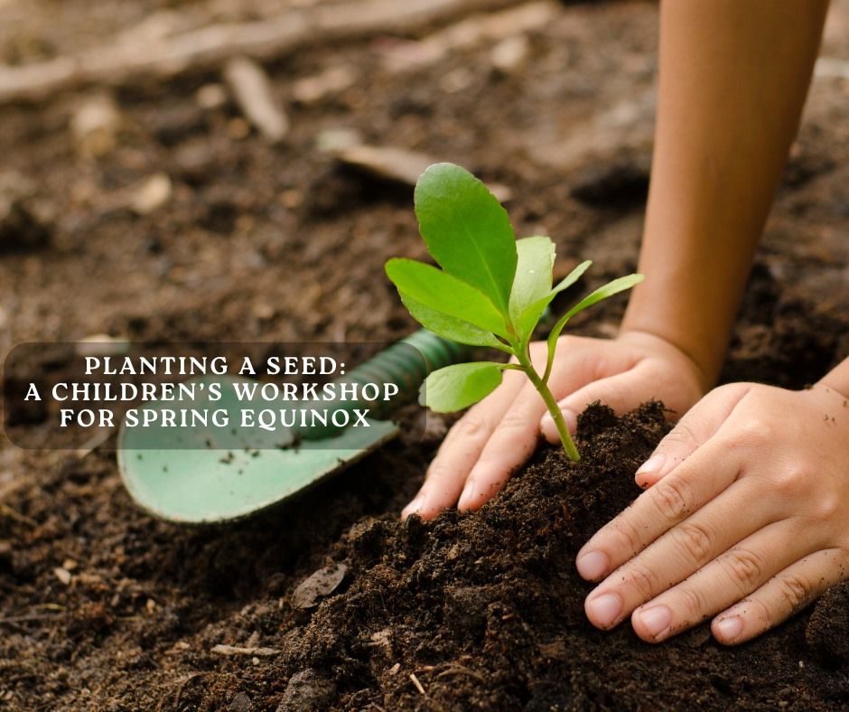 Planting a Seed: A Children's Workshop for Spring Equinox