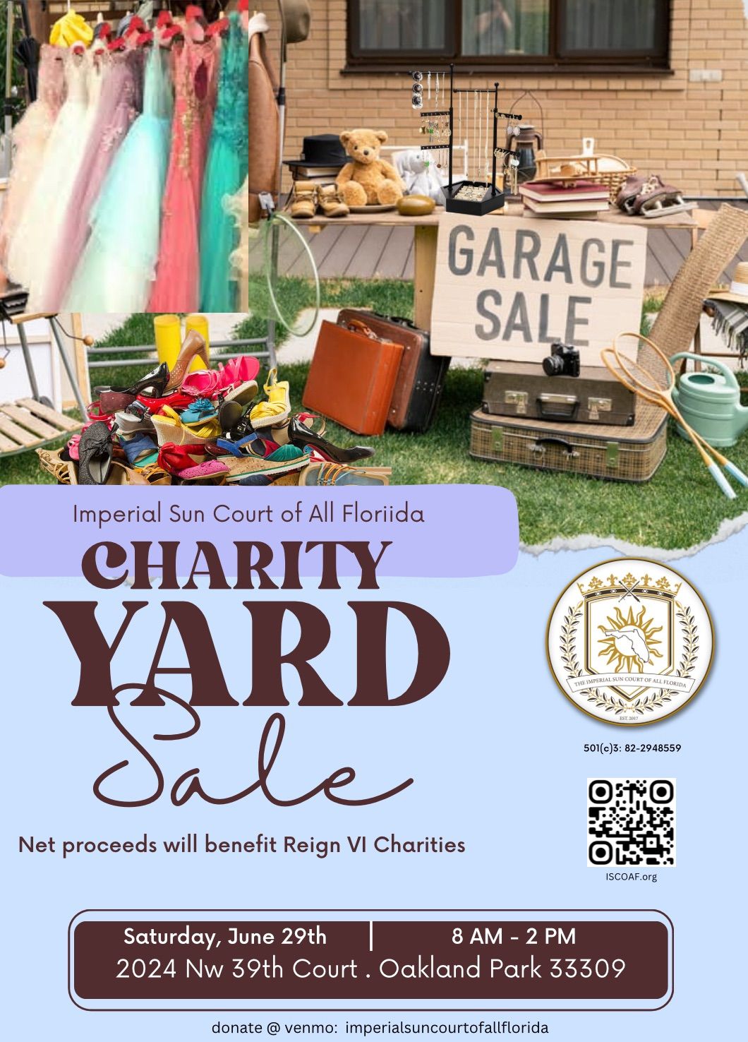 Imperial Sun Court Charity Yard Sale 