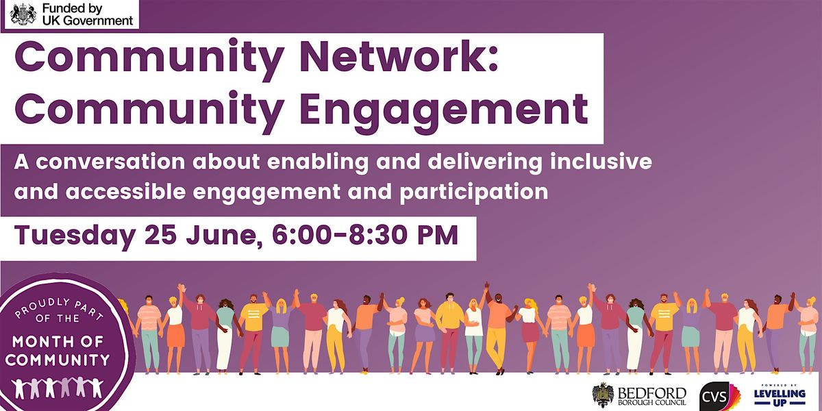 Community Network Event: Inclusive Community Engagement in Bedford Borough