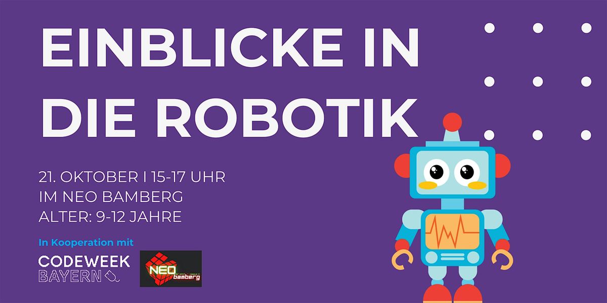 Code Week Bayern: Einblicke in die Robotik