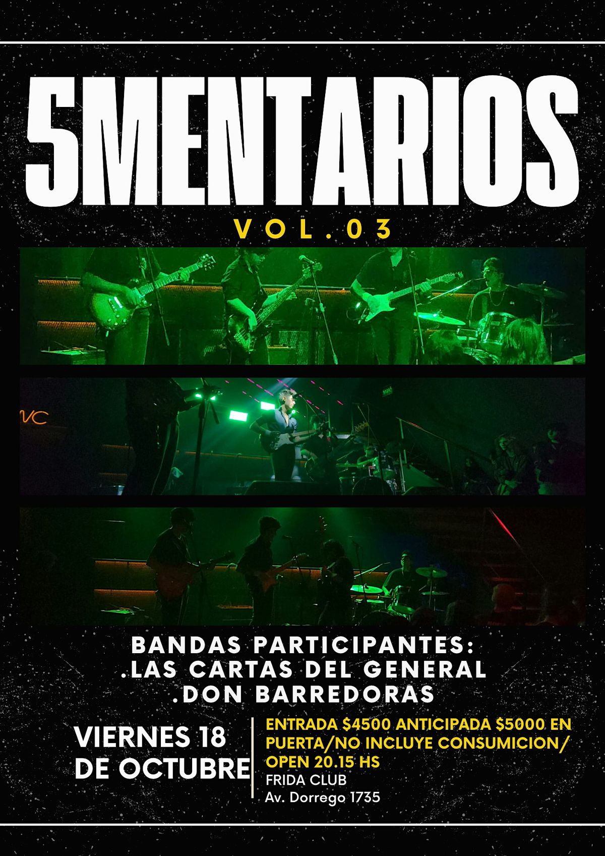 5MENTARIOS x FRIDA CLUB  VOL.3