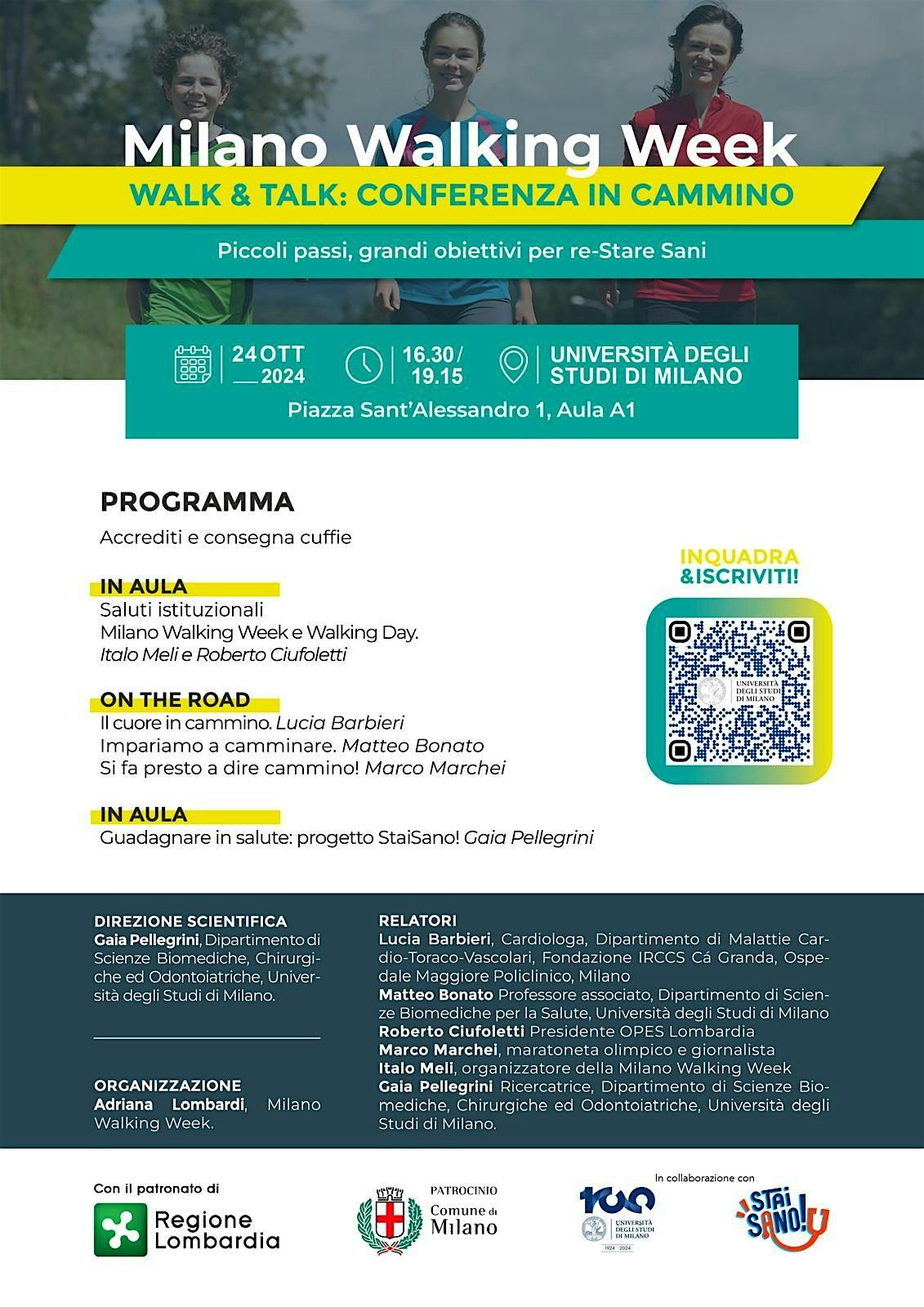 Walk & Talk \u2013 conferenza in cammino