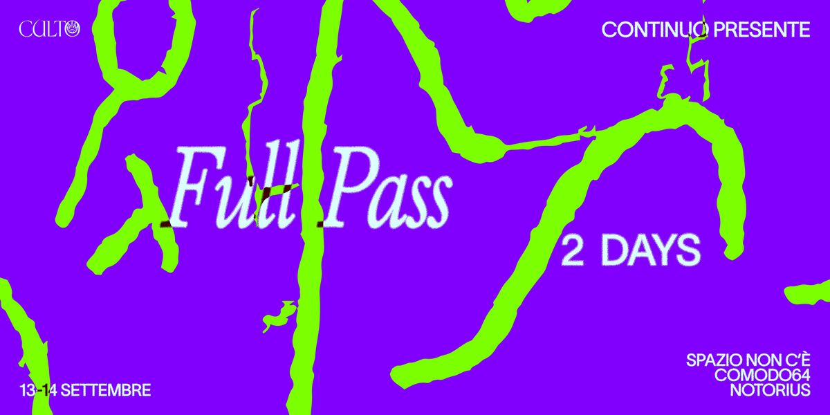 CULTO 2024 - FULL PASS