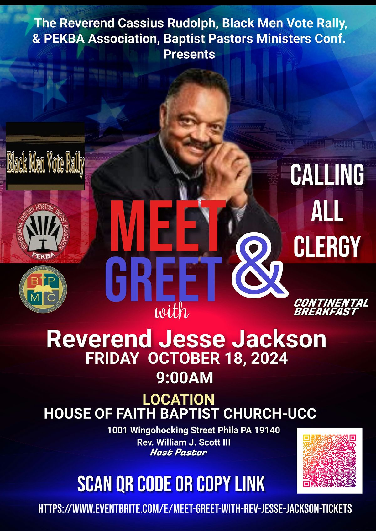 Meet & Greet With Rev. Jesse Jackson