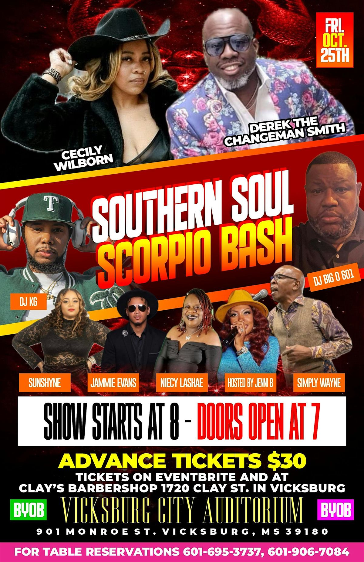 Southern Soul Scorpio Bash