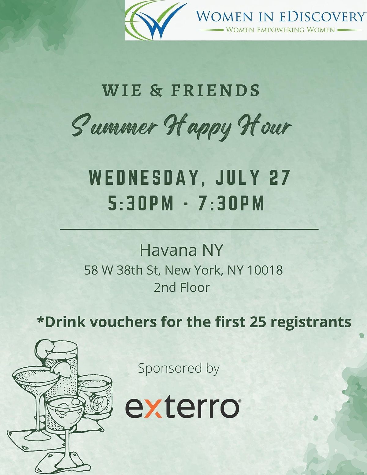 WIE & Friends Happy Hour