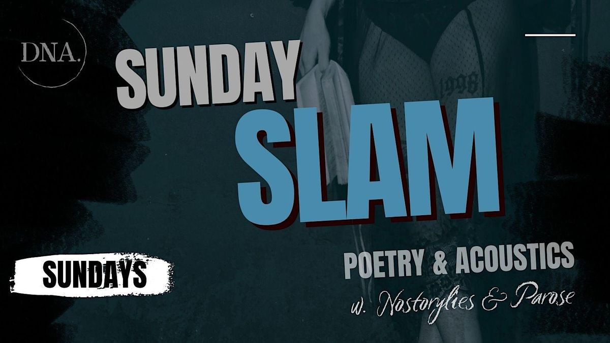 SLAM SHOW Open Stage for Poetry, Singer-Song Writers & Acoustics