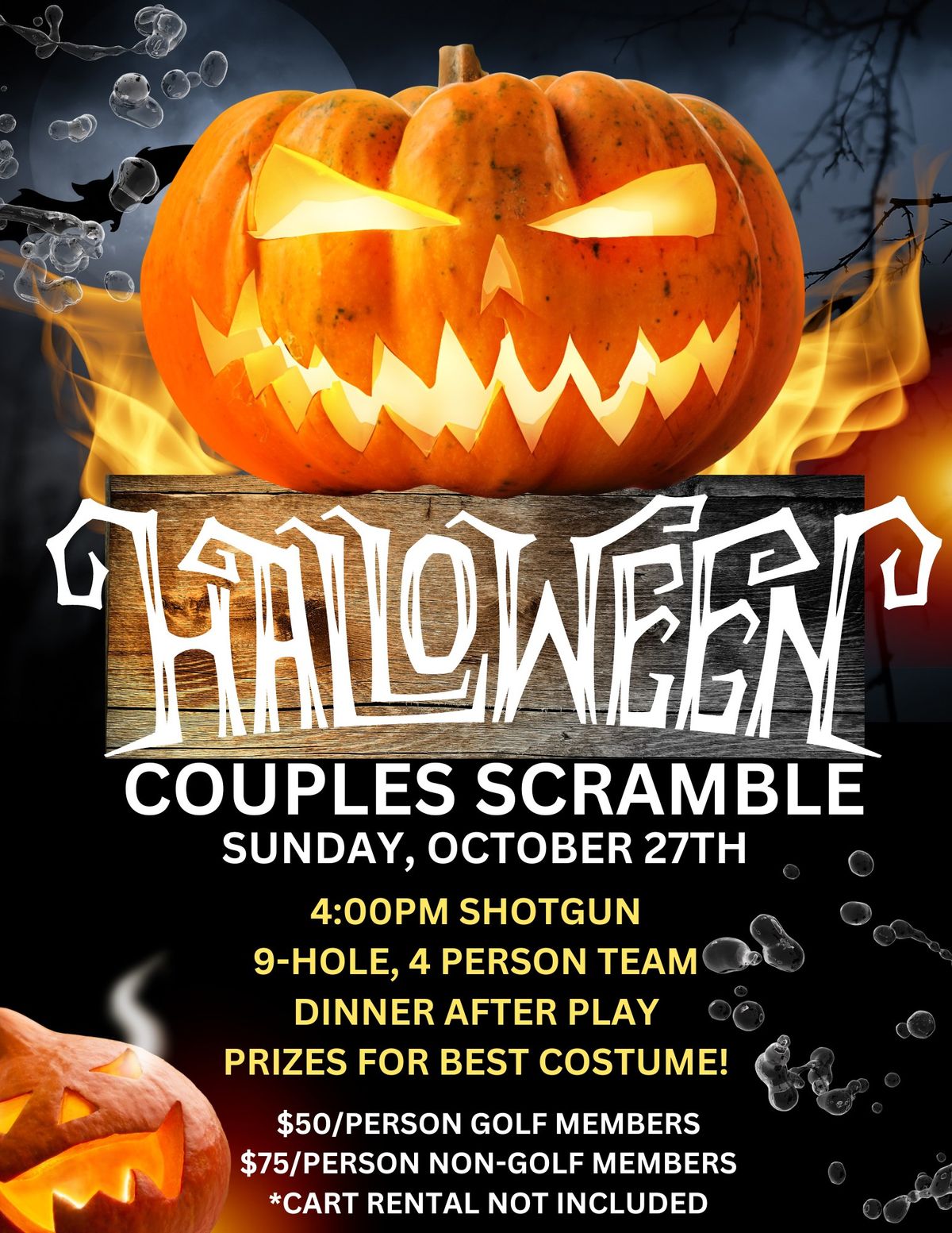 Halloween Couples Scramble 