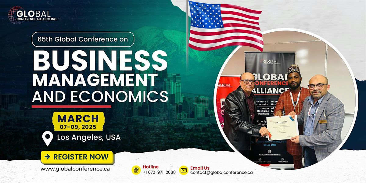 65th Global Conference on Business Management and Economics (GCBME)