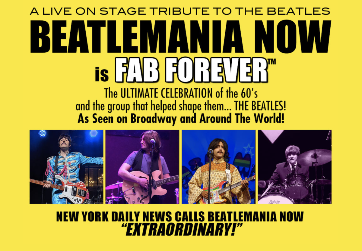 Beatlemania Now at Woodlands Tavern