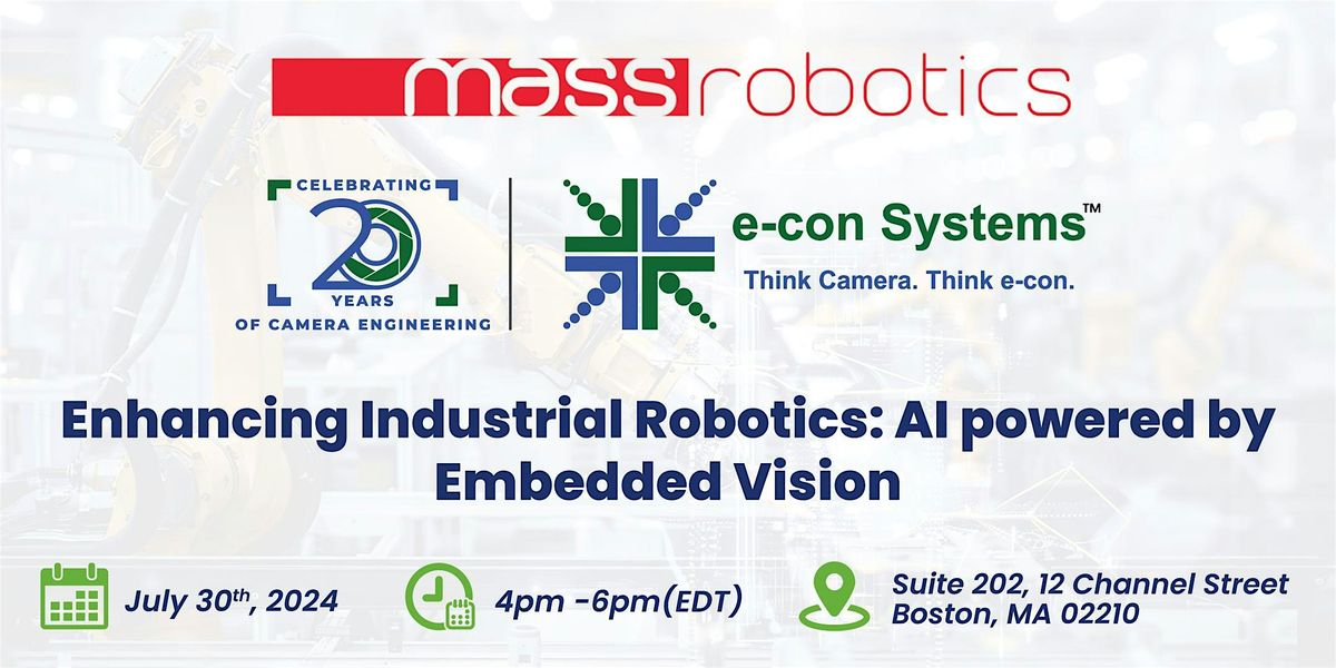 Enhancing Industrial Robotics: AI powered by Embedded Vision