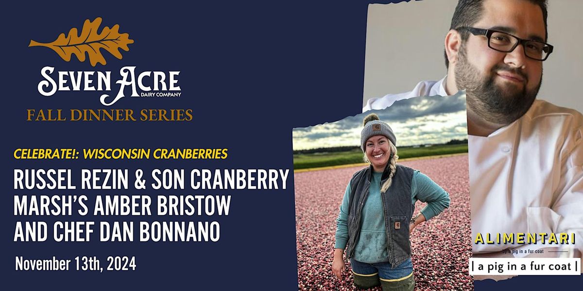 Celebrate Wisconsin Cranberries with Amber Bristow and Dan Bonnano