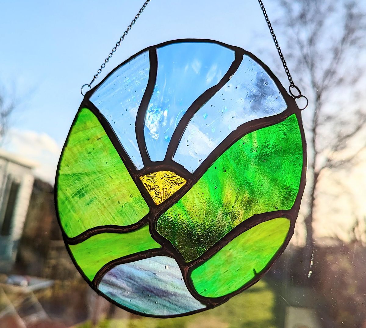 Stained glass suncatcher workshop a.m. (EWC 2806)