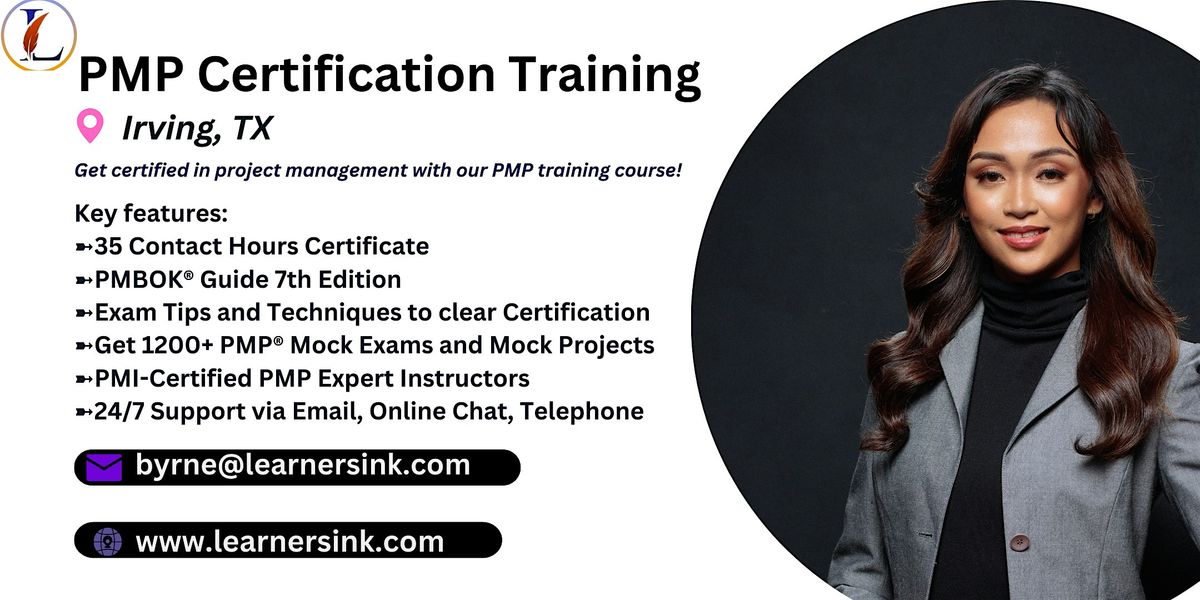 PMP Exam Prep Training Course in Irving, TX