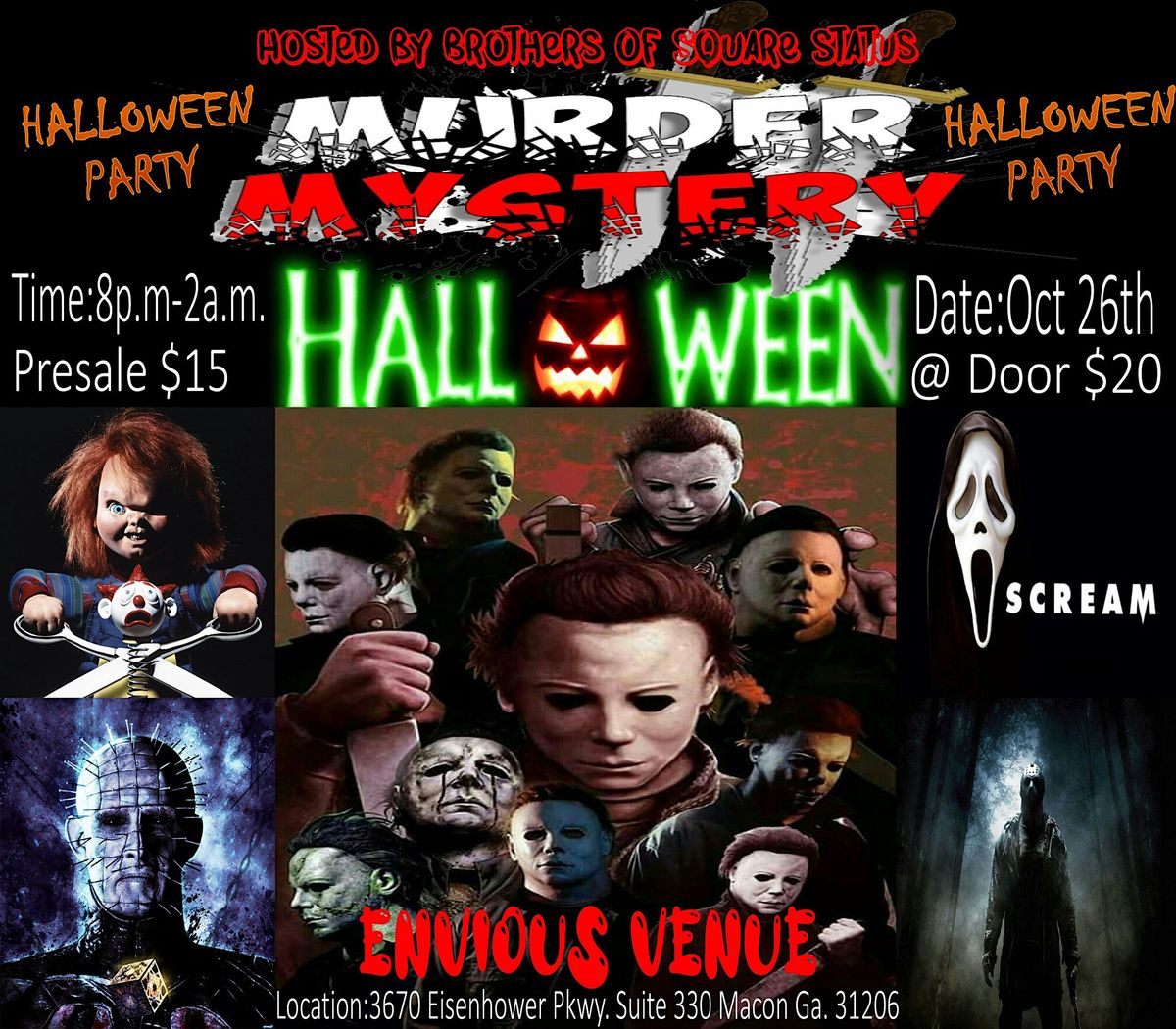 M**der Mystery Halloween Party