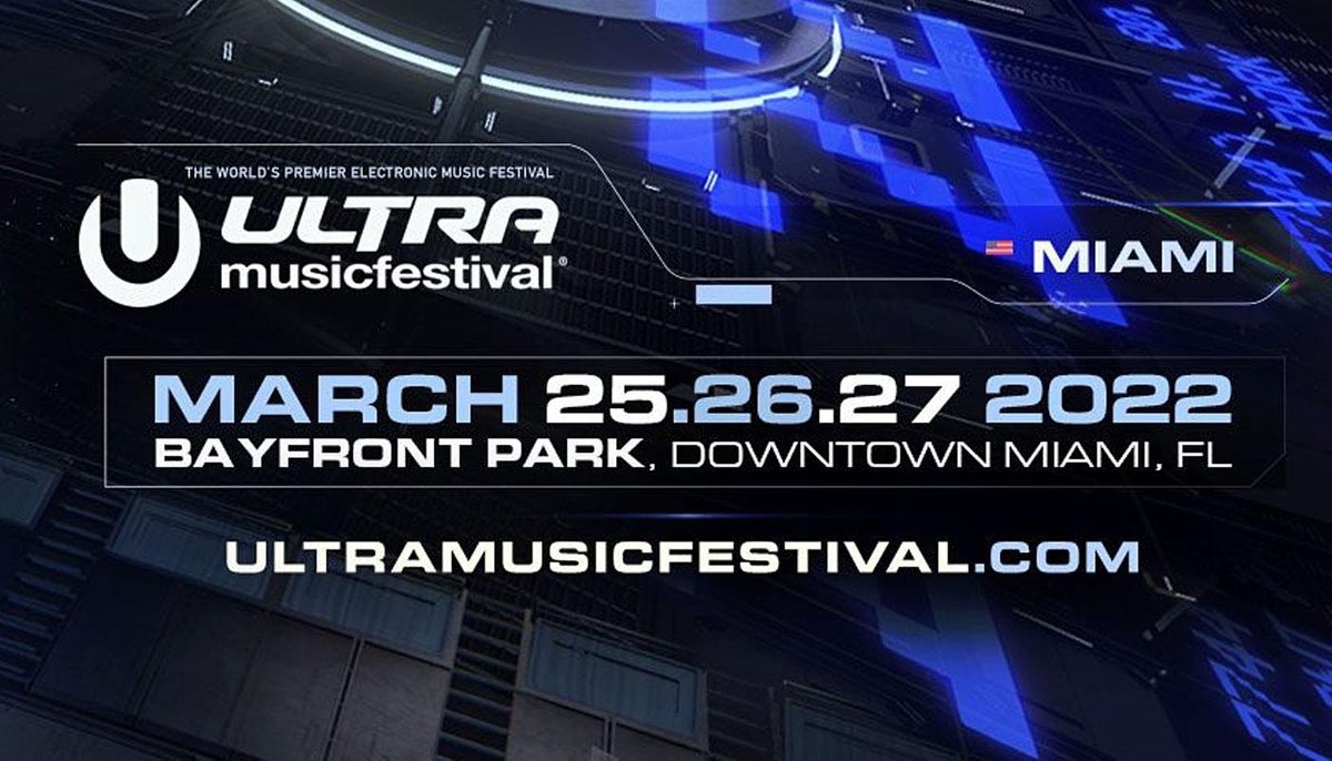 Ultra music festival Miami, Bayfront Park, Miami, 25 March to 27 March