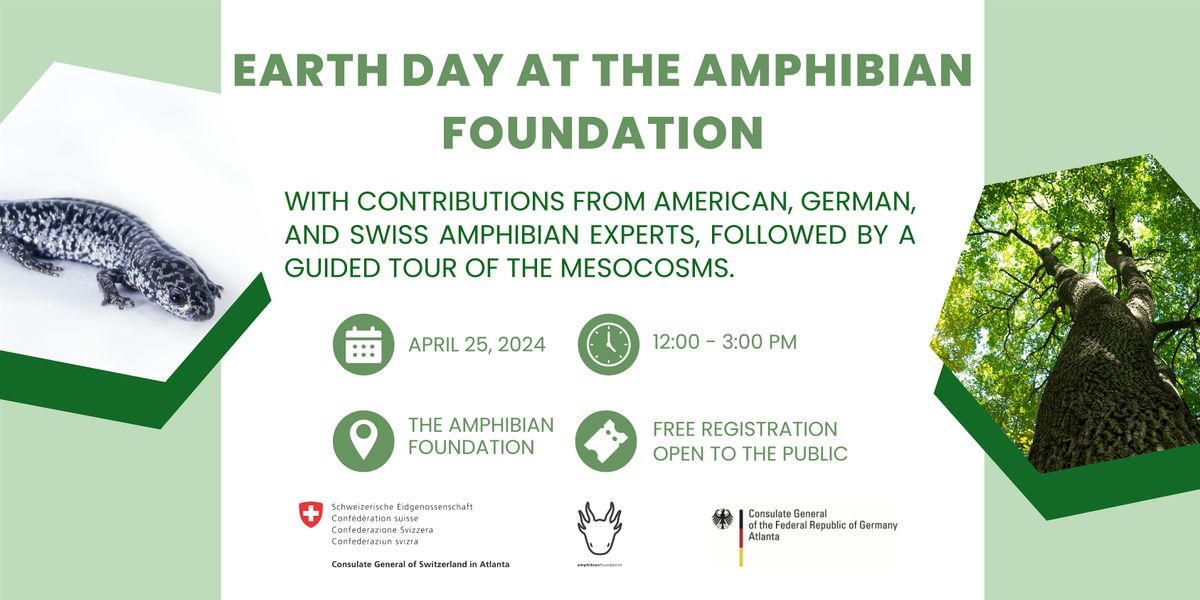 Earth Day at the Amphibian Foundation