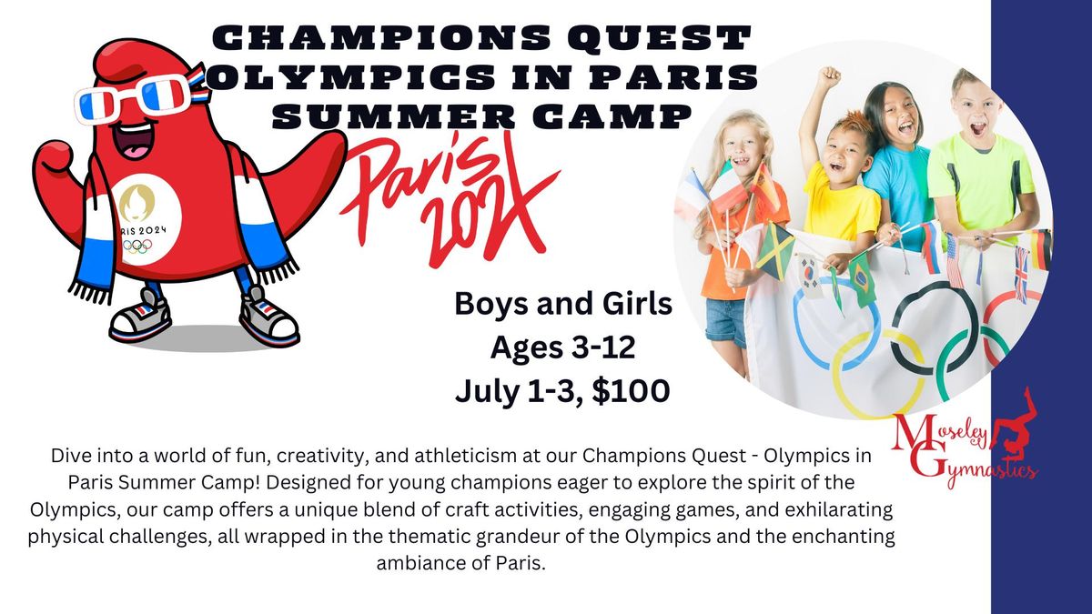 Champions Quest - Olympics in Paris Summer Camp