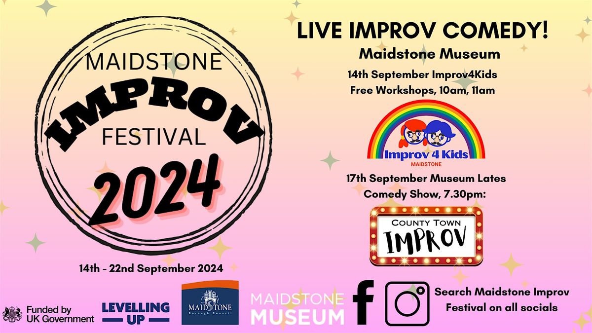 Improv4Kids - Free workshop for children at Maidstone Museum