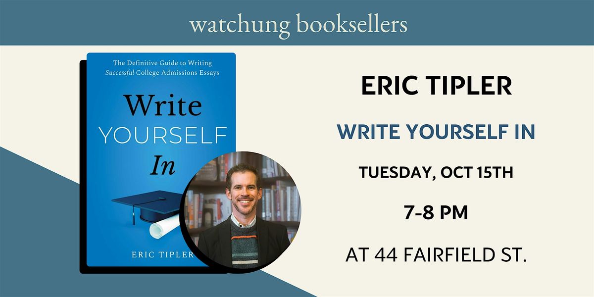 Eric Tipler, "Write Yourself In"