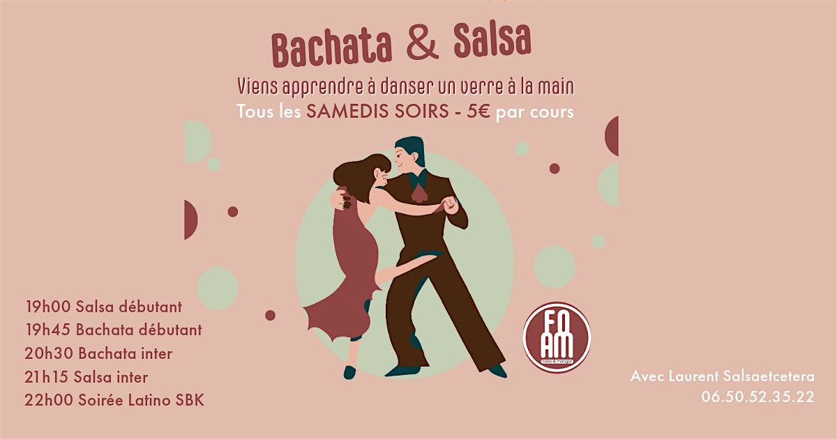 Bachata & Salsa au bar FOAM place du Pin