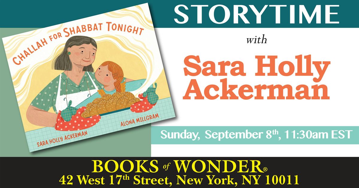 Storytime | with Sara Holly Ackerman