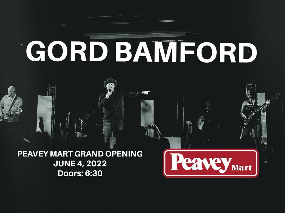 Gord Bamford Peavey Mart Red Deer Grand Opening, 2810 50 Ave, Red
