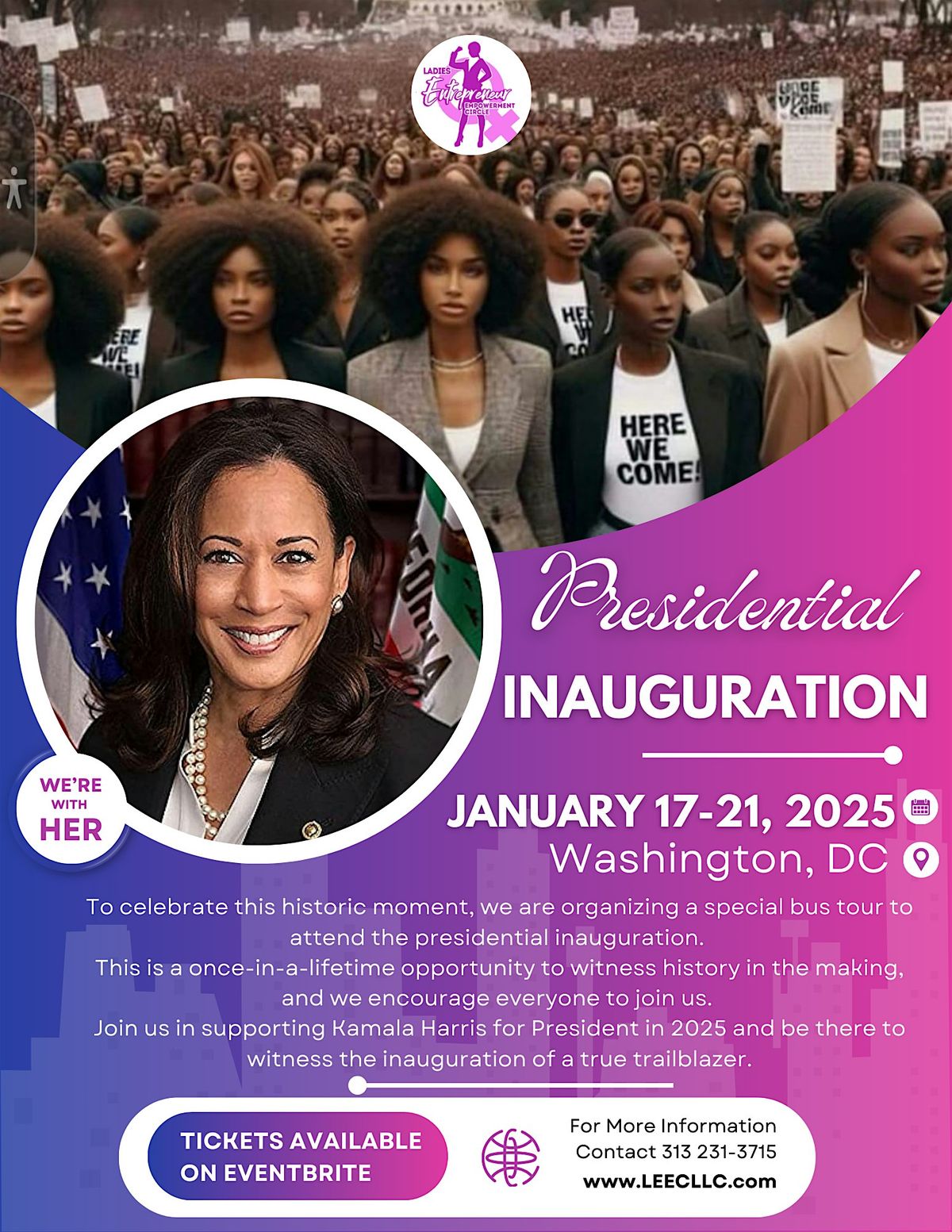 We\u2019re with  HER Presidential Inauguration