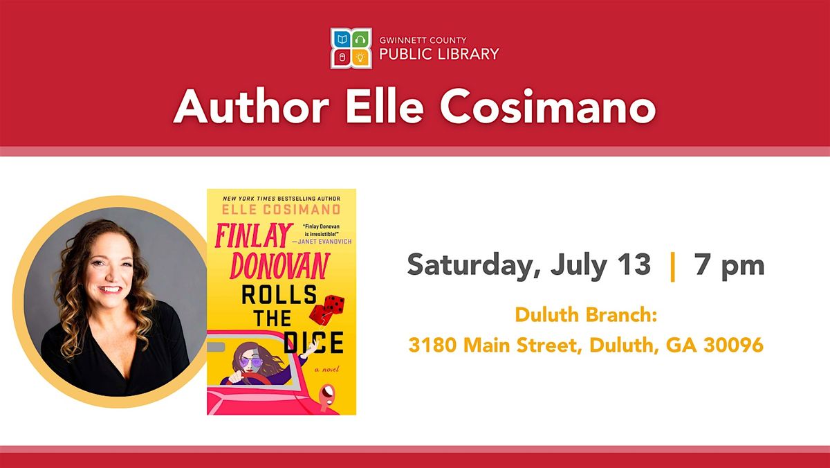 An Evening with Author Elle Cosimano