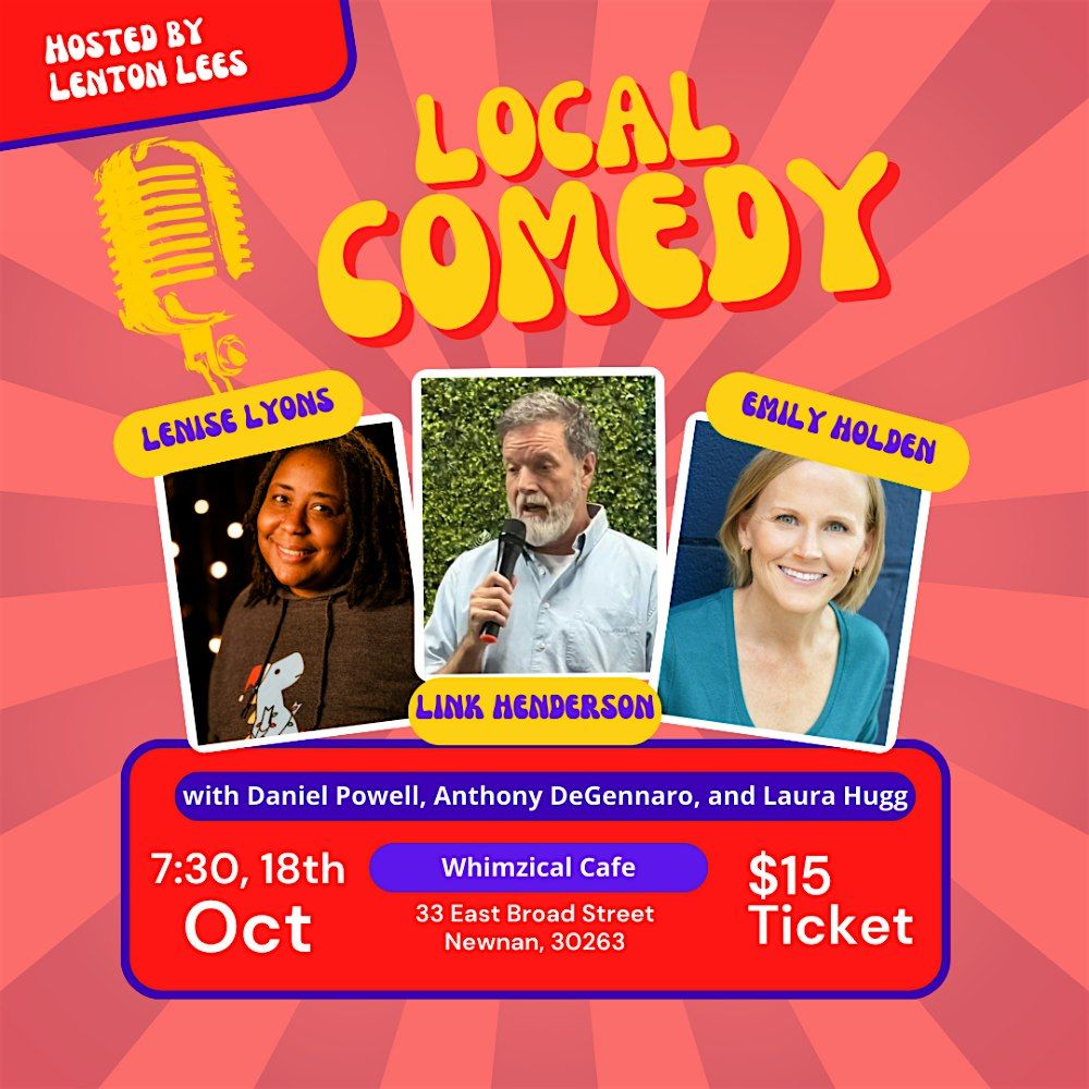 LOCAL STAND-UP hosted by NEWNAN TIME WITH HAROLD