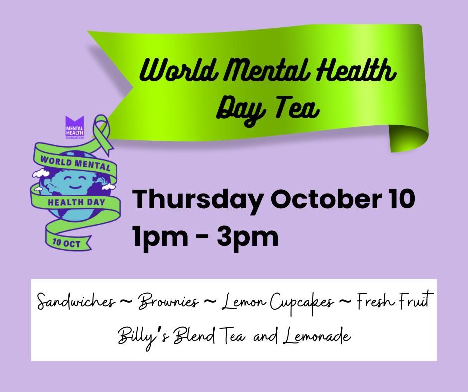 Mental Health Day Tea