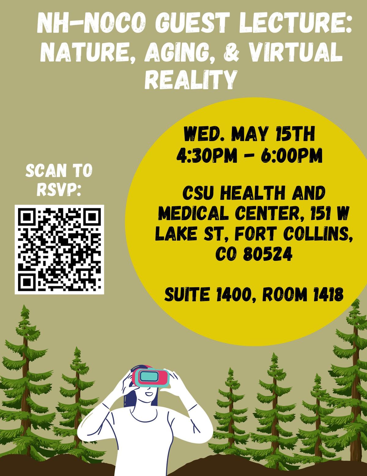 NH-NOCO Guest Lecture: Nature, Aging, and Virtual Reality