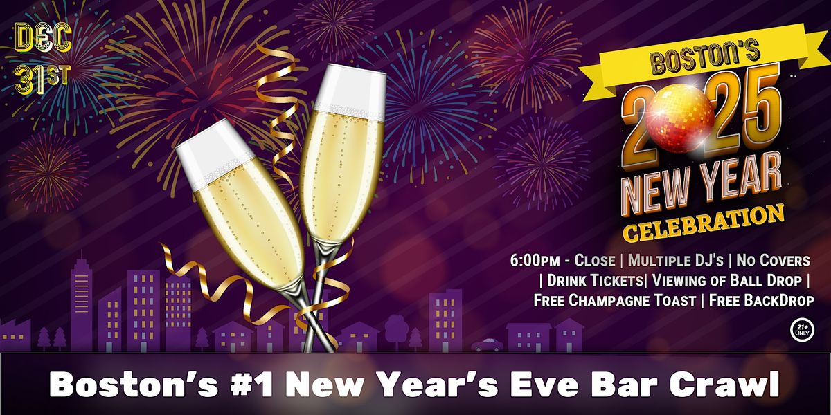 BOSTON NYE BAR CRAWL