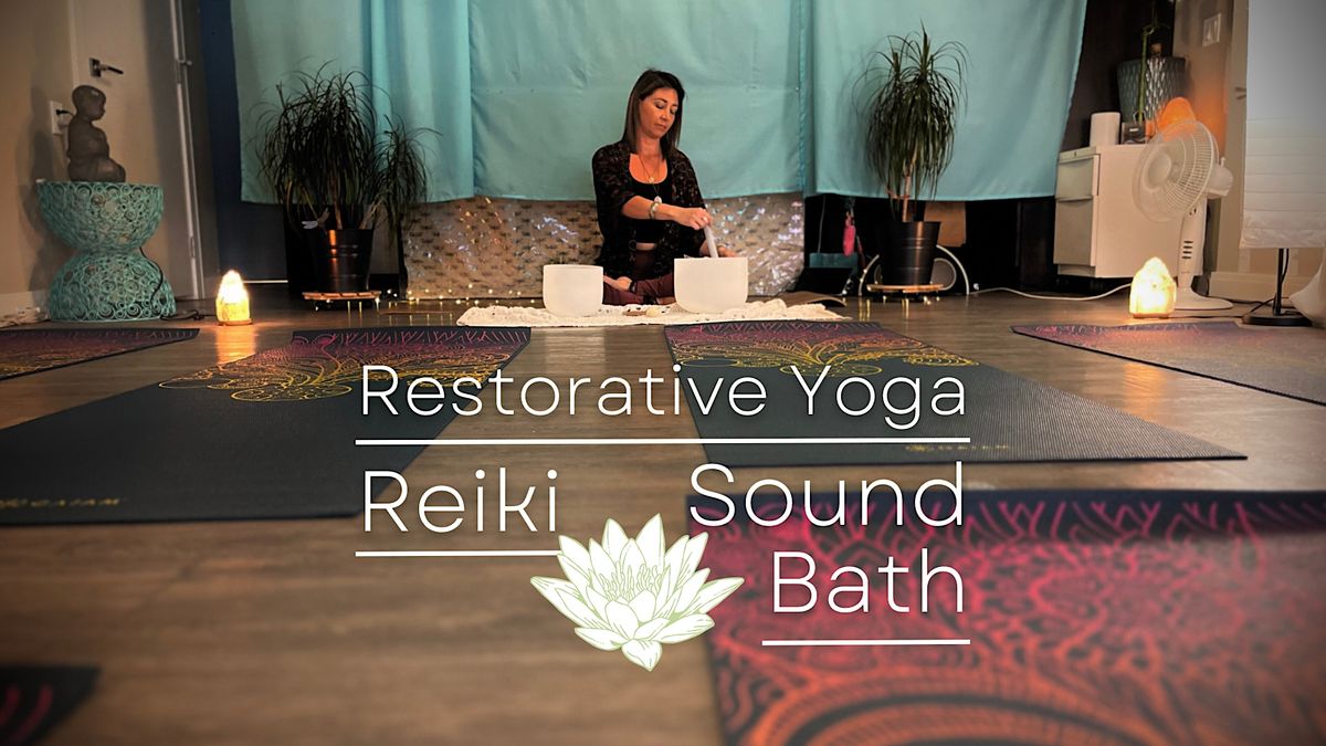 Restorative Yoga Reiki Sound Bath August 9, 2023, Dragonfly Maternity