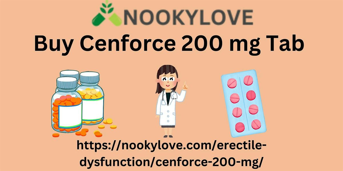 Buy Cenforce 200 mg Tab (sildenafil) For ED