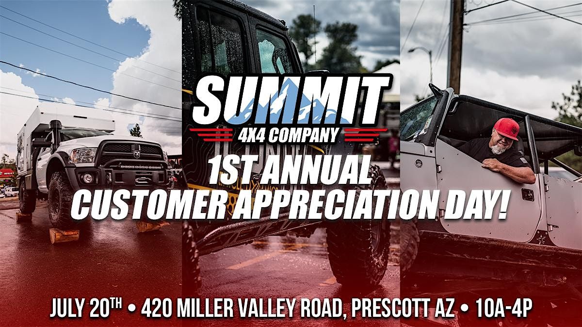 Summit 4x4 Company's 1st Annual Customer Appreciation Day