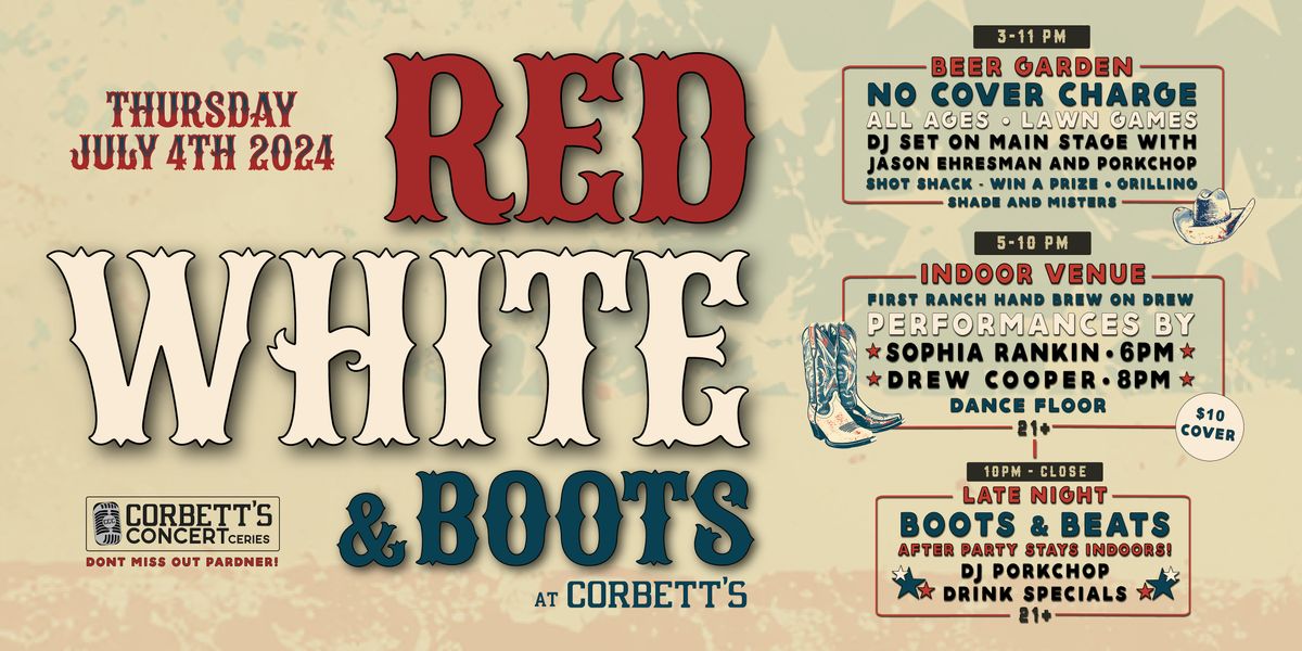 Red, White, & Boots